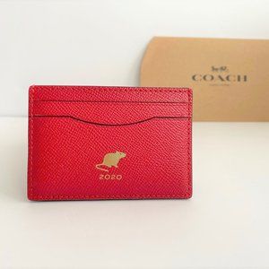 NWT Coach Card Case Holder Year of the Rat 2020